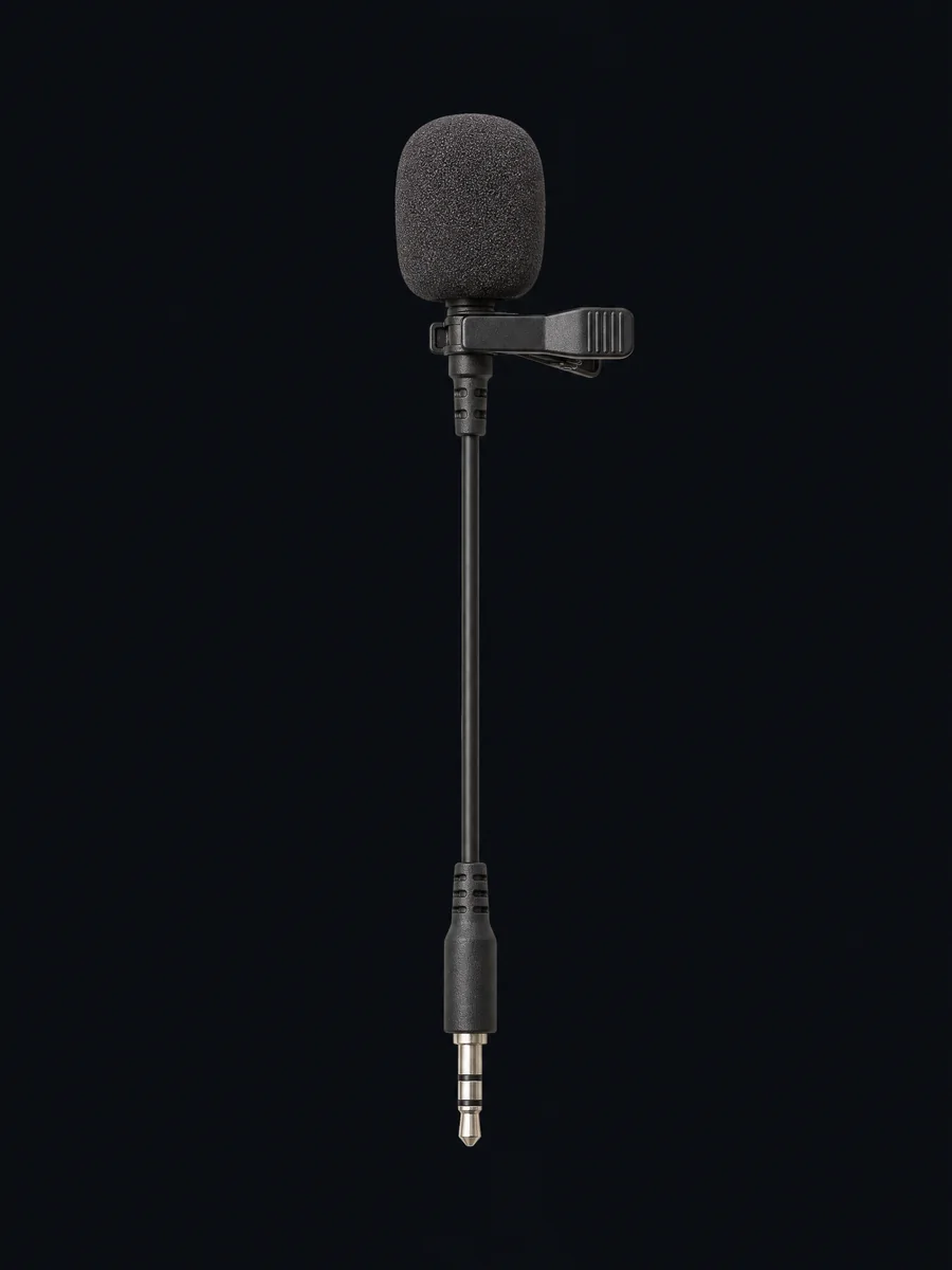 Lavalier Microphone Interview Handle