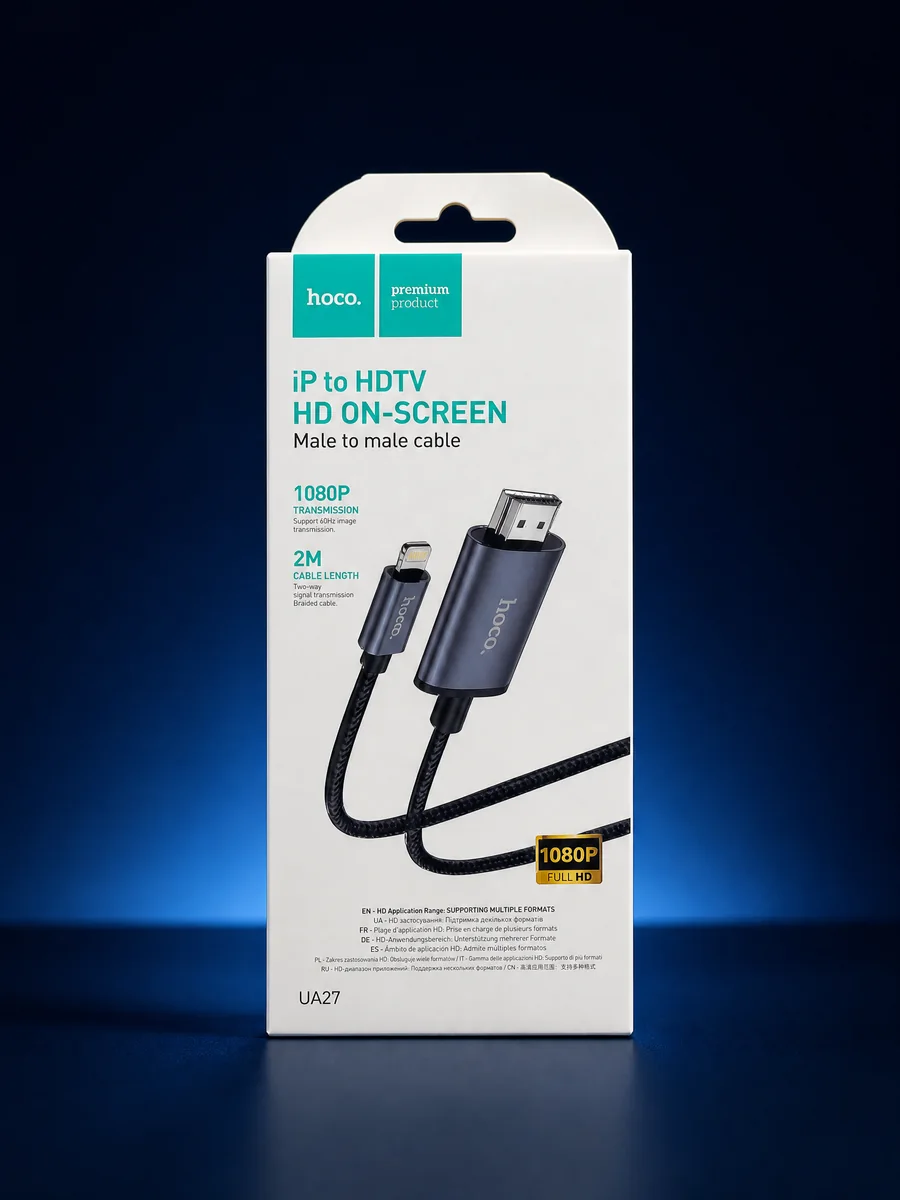 hoco. UA27 Lightning to HDTV Cable 2m