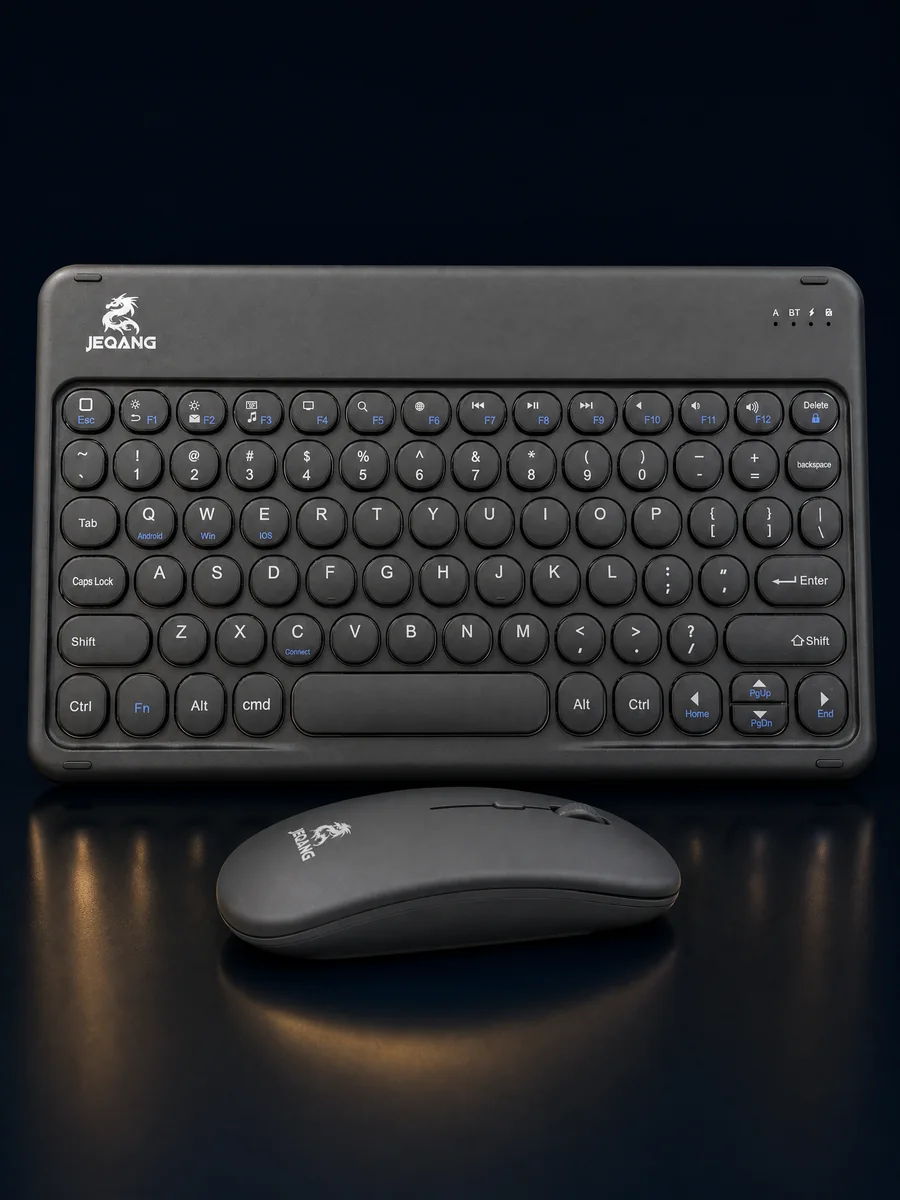 JEQANG Wireless Keyboard & Mouse Set