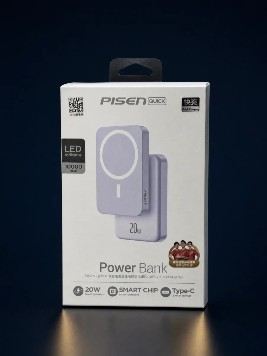 PISEN 10000mAh 20W Power Bank PD209SC-1
