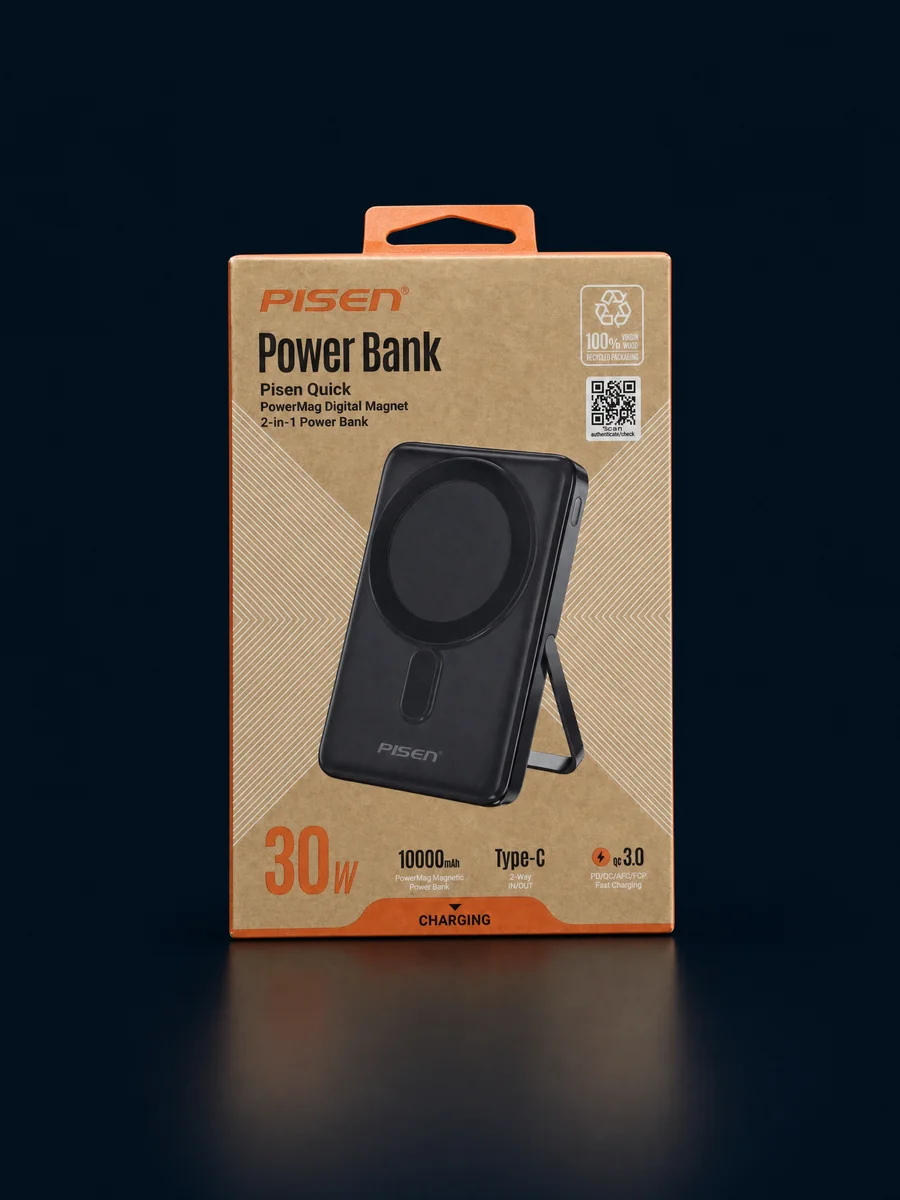 PISEN Quick PowerMag 30W 10000mAh Power Bank