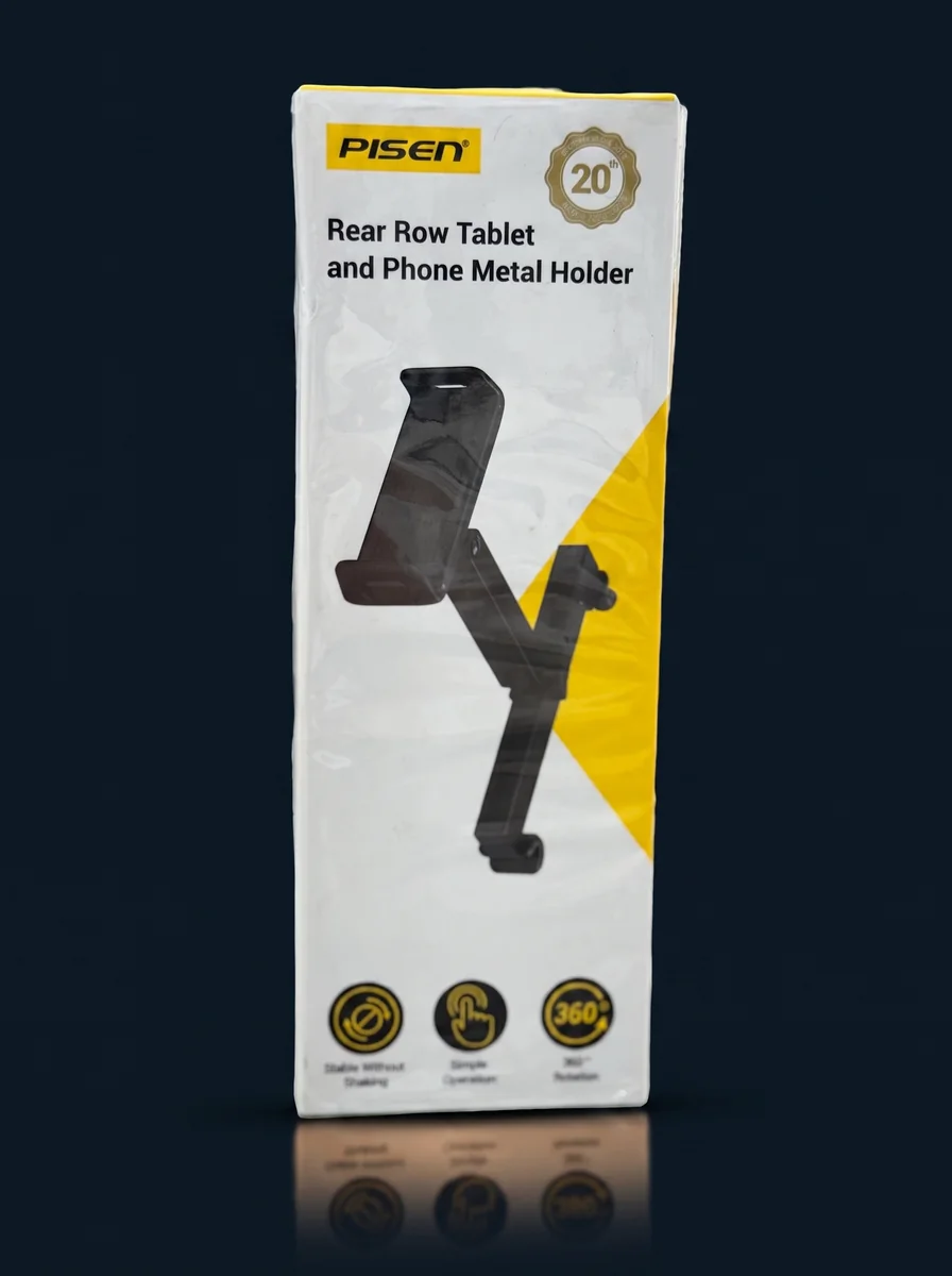 PISEN Rear Row Tablet & Phone Metal Holder