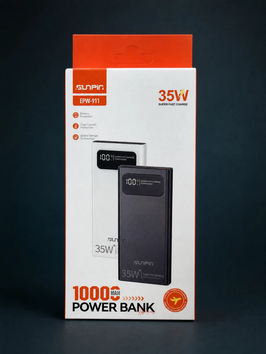 Sunpin EPW-911 10000mAh 35W Power Bank