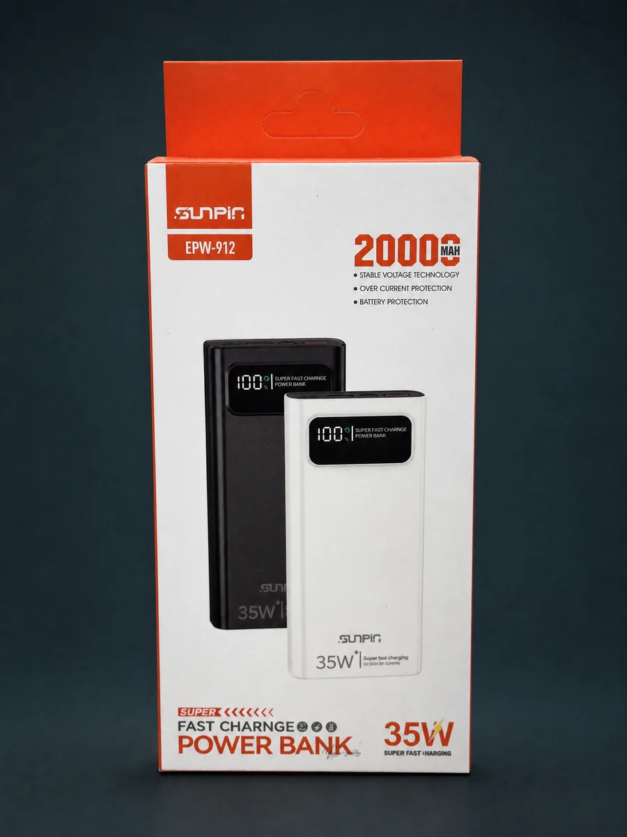 Sunpin EPW-912 20000mAh 35W Power Bank